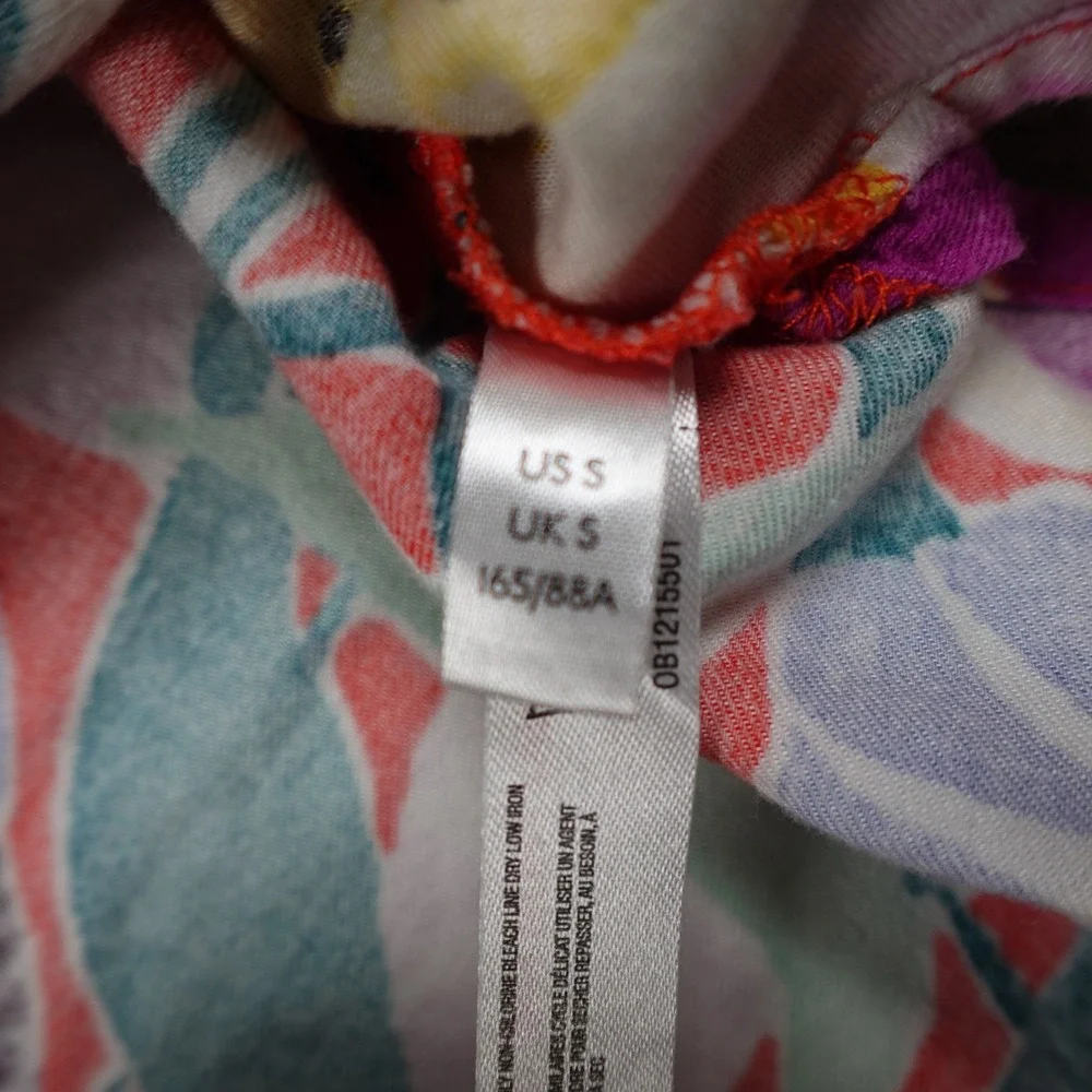 Anthropologie Pajama Top Women‎ Small Red Lil Sire Cheetah Dreams Flannel Sleep